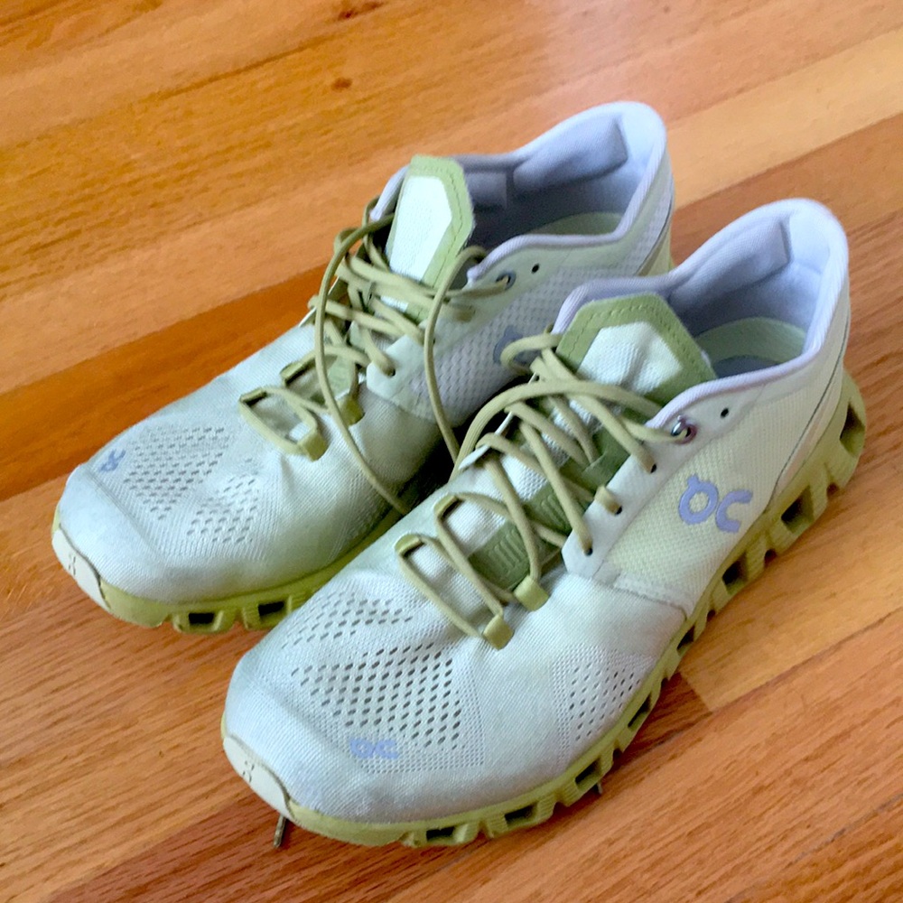 On size 11 Helion sneakers